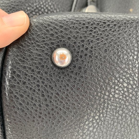 JUSTFAB Womens Black Lightweight Tote Bag - Picture 4 of 7